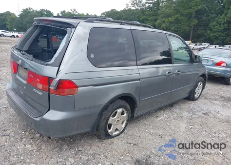 2000 Honda Odyssey Ex z USA, uszkodzony, nr VIN 2HKRL1866YH523647